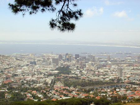 06view from tabletop mountian of cape town 10 02